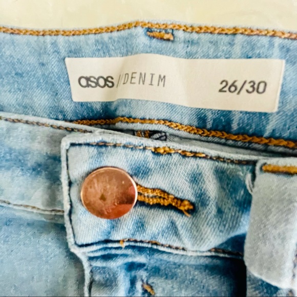 ASOS Light Wash High Waisted Skinny Jean - Picture 4 of 6